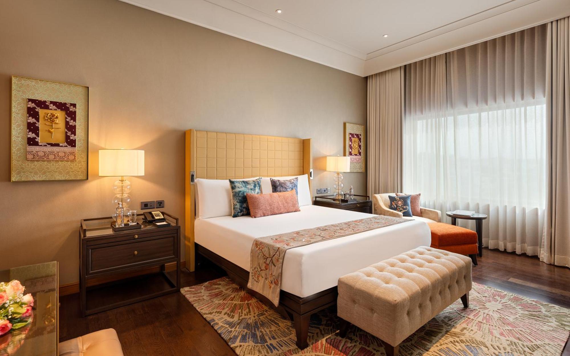 The Leela Hyderabad Banjara Hills Exterior foto