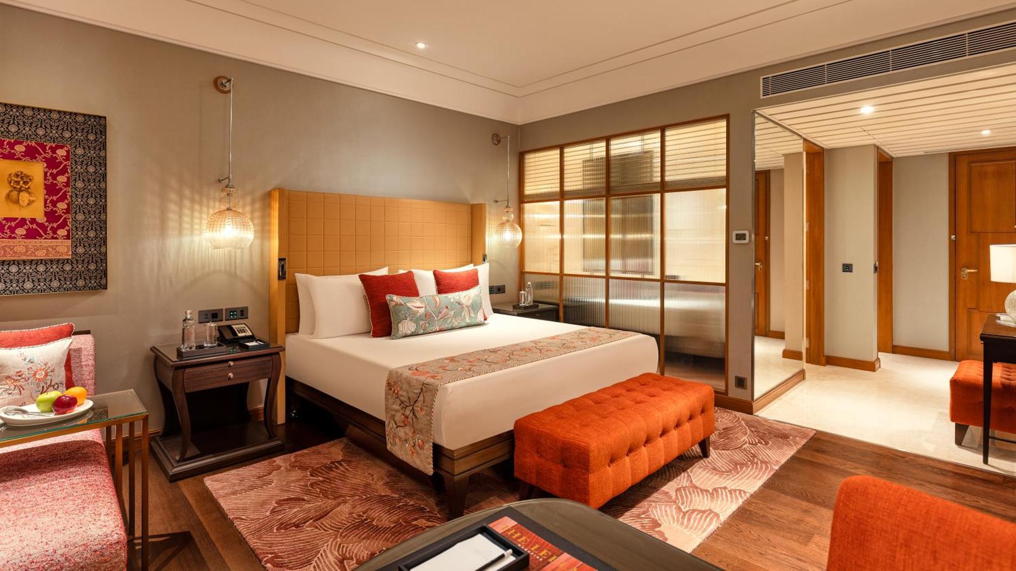 The Leela Hyderabad Banjara Hills Exterior foto