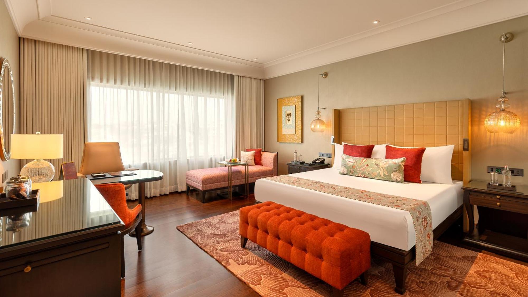 The Leela Hyderabad Banjara Hills Exterior foto