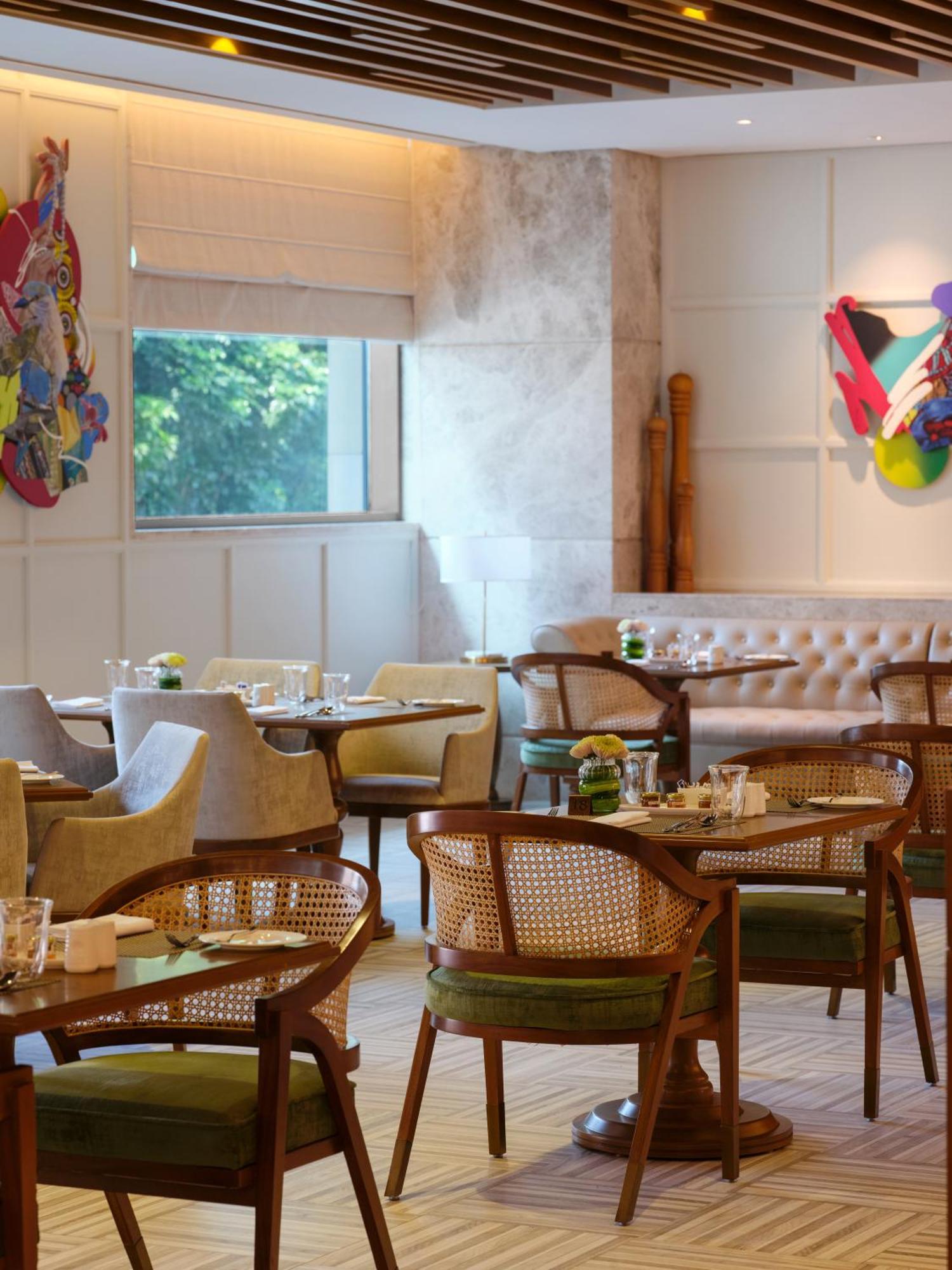The Leela Hyderabad Banjara Hills Exterior foto