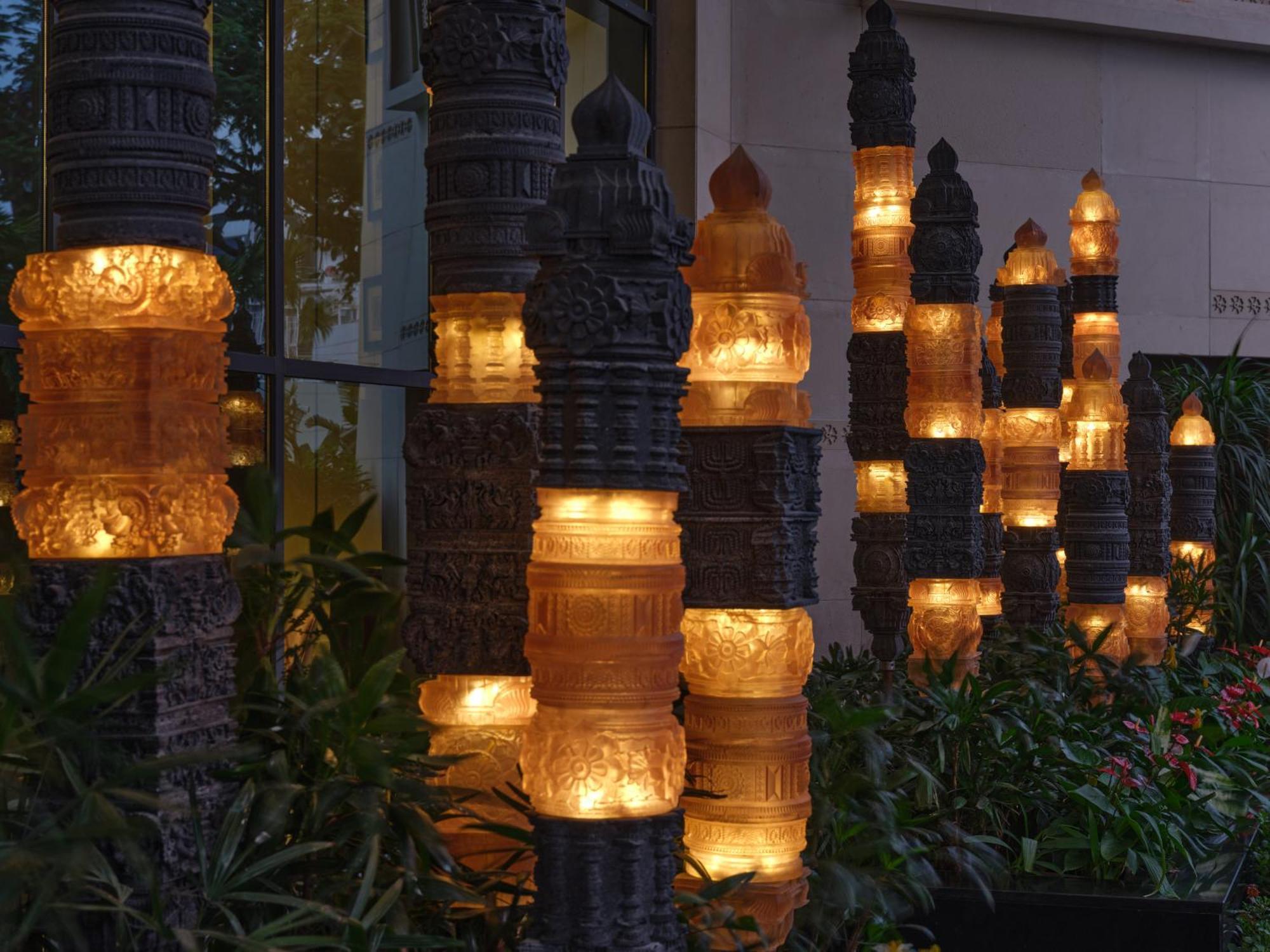 The Leela Hyderabad Banjara Hills Exterior foto