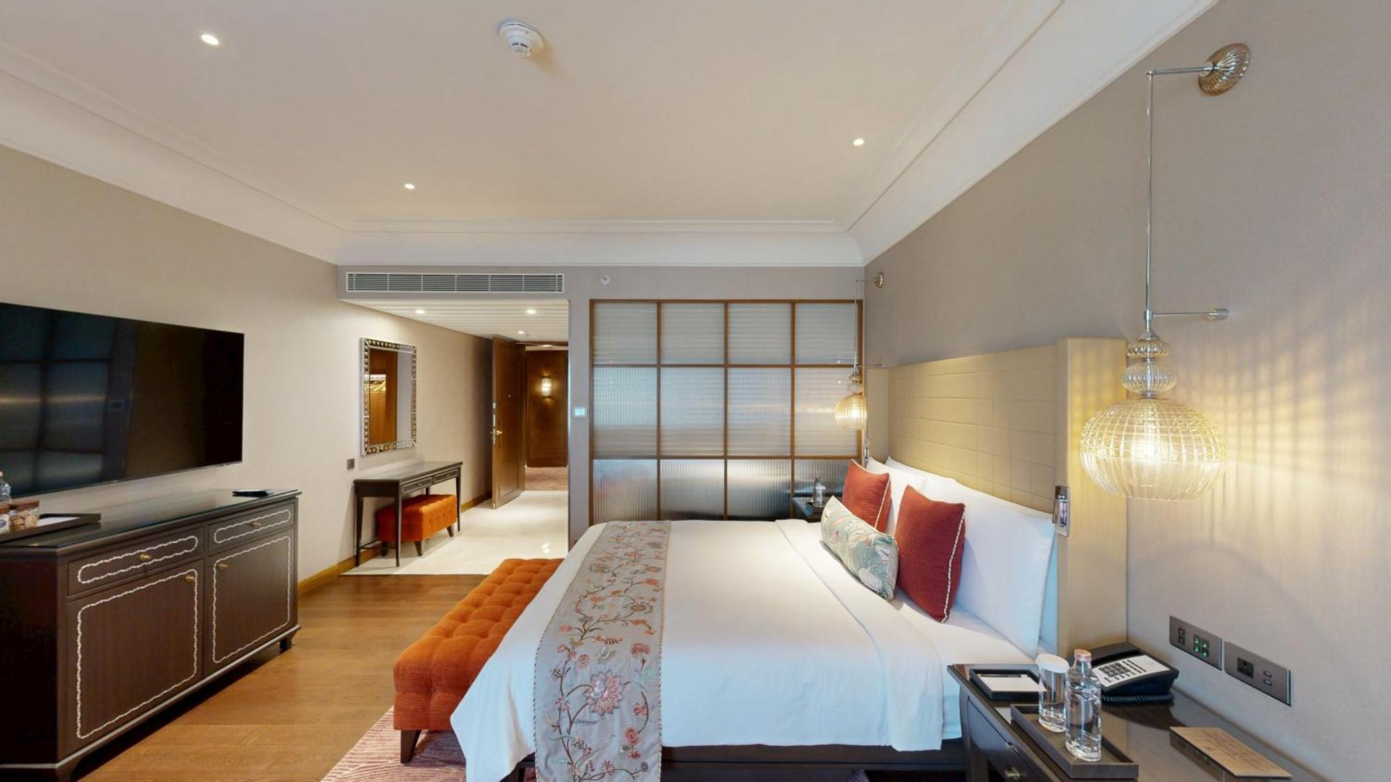 The Leela Hyderabad Banjara Hills Exterior foto